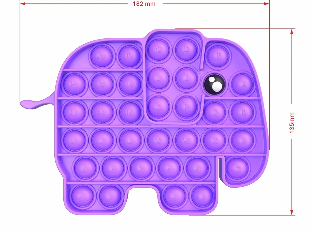 Push Pop Pop Bubble Squeeze Sensory Fidget Toy