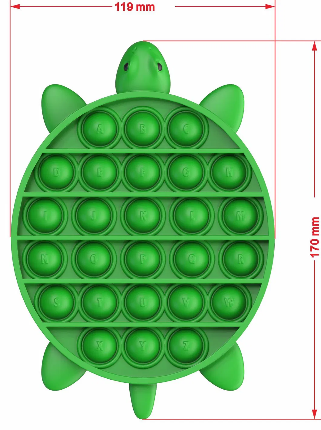 Push Pop Pop Bubble Squeeze Sensory Fidget Toy