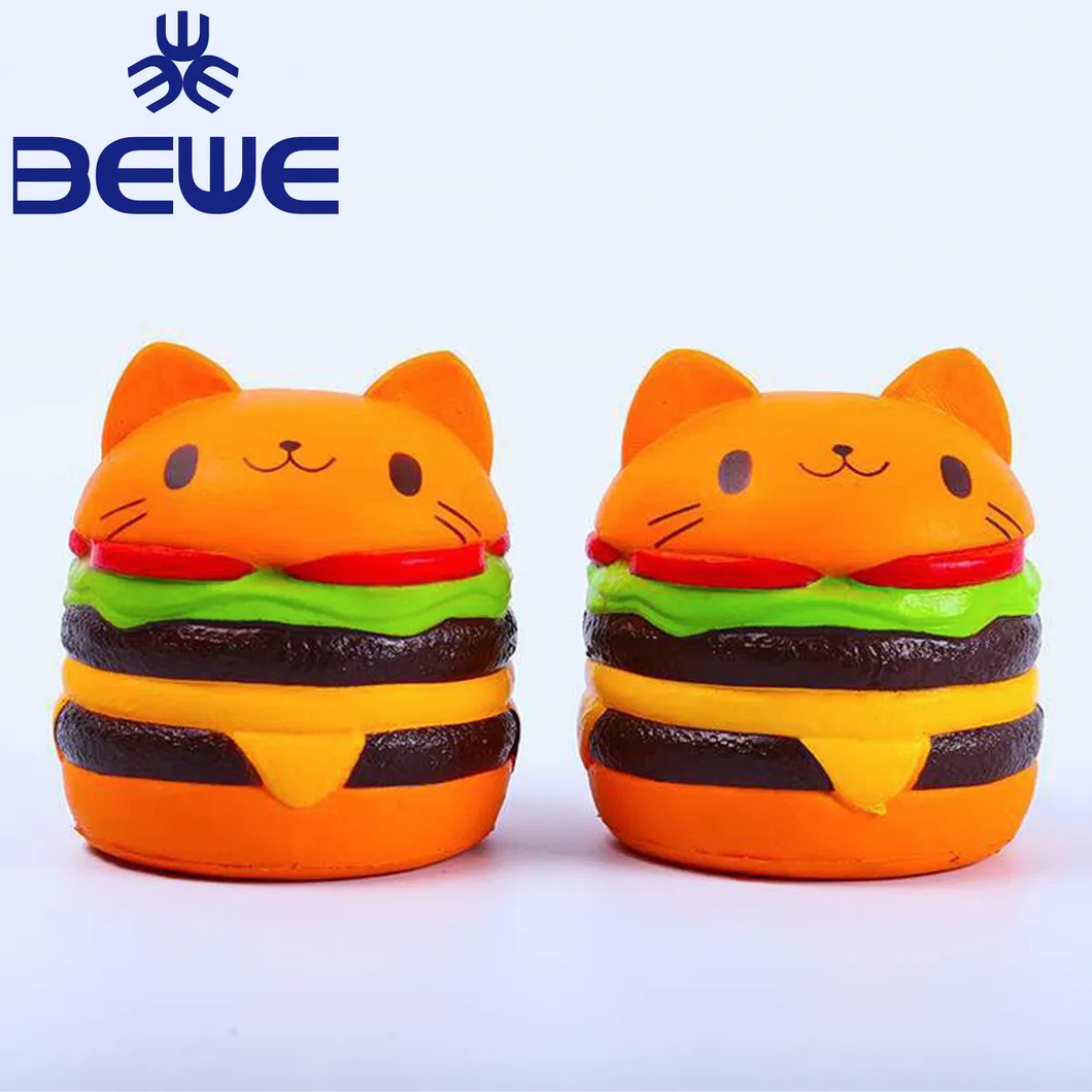Slow-Rising Promotional Safe Eco-Friendly PU Peach Squishy Toy