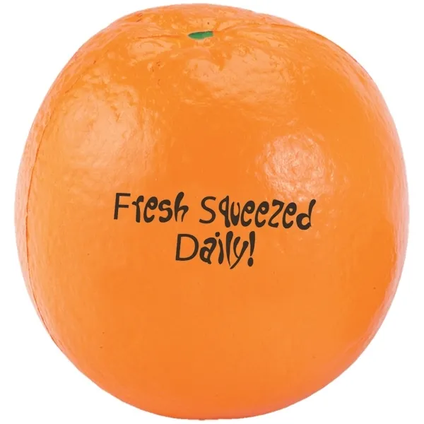 Squeezable Orange Stress Reliever Fragrant