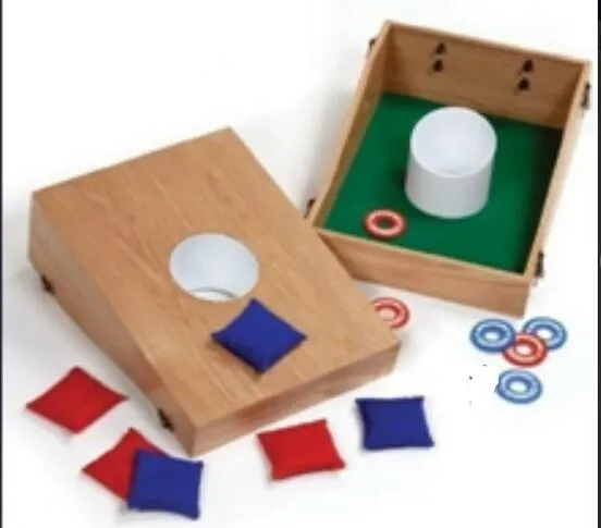 The Washer and Bean Bag Toss Set