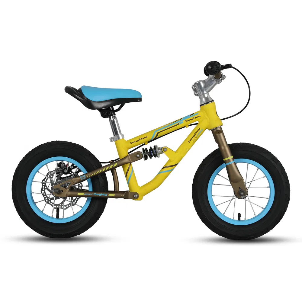 Tonghua Disc Brake Suspension Aluminum Alloy Children Dirt Bike Balance Bicycle