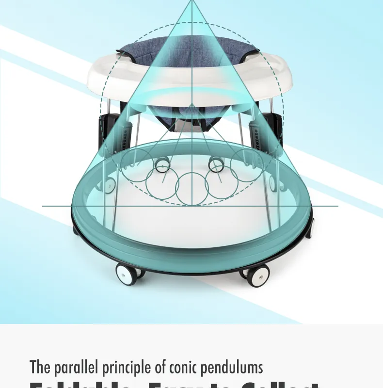 Wholesale Factory Direct Different Color Selection Enhanced Learning to Walk Baby Child Walkers Strollers